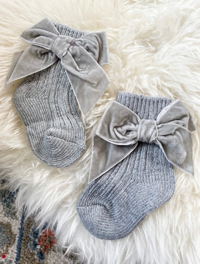 Bow socks (3 kleuren)
