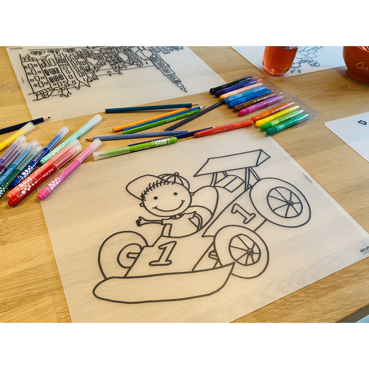 Herkleurbare Placemat
