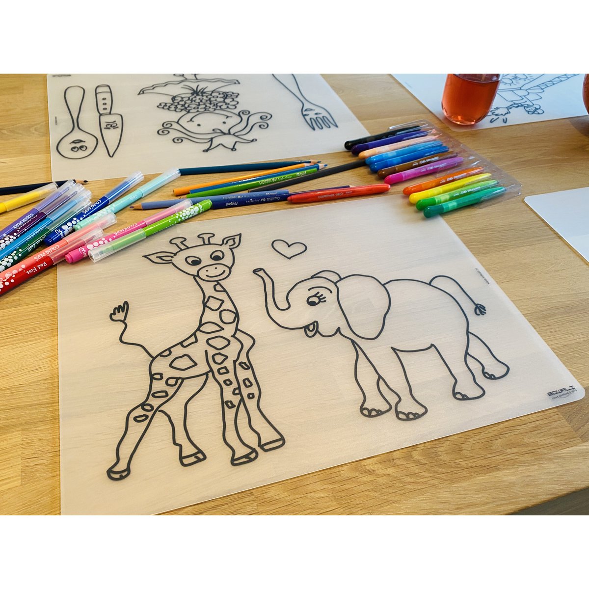 Herkleurbare Placemat