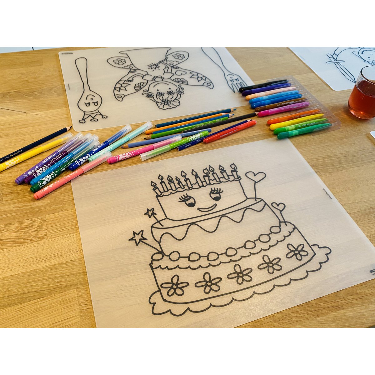 Herkleurbare Placemat