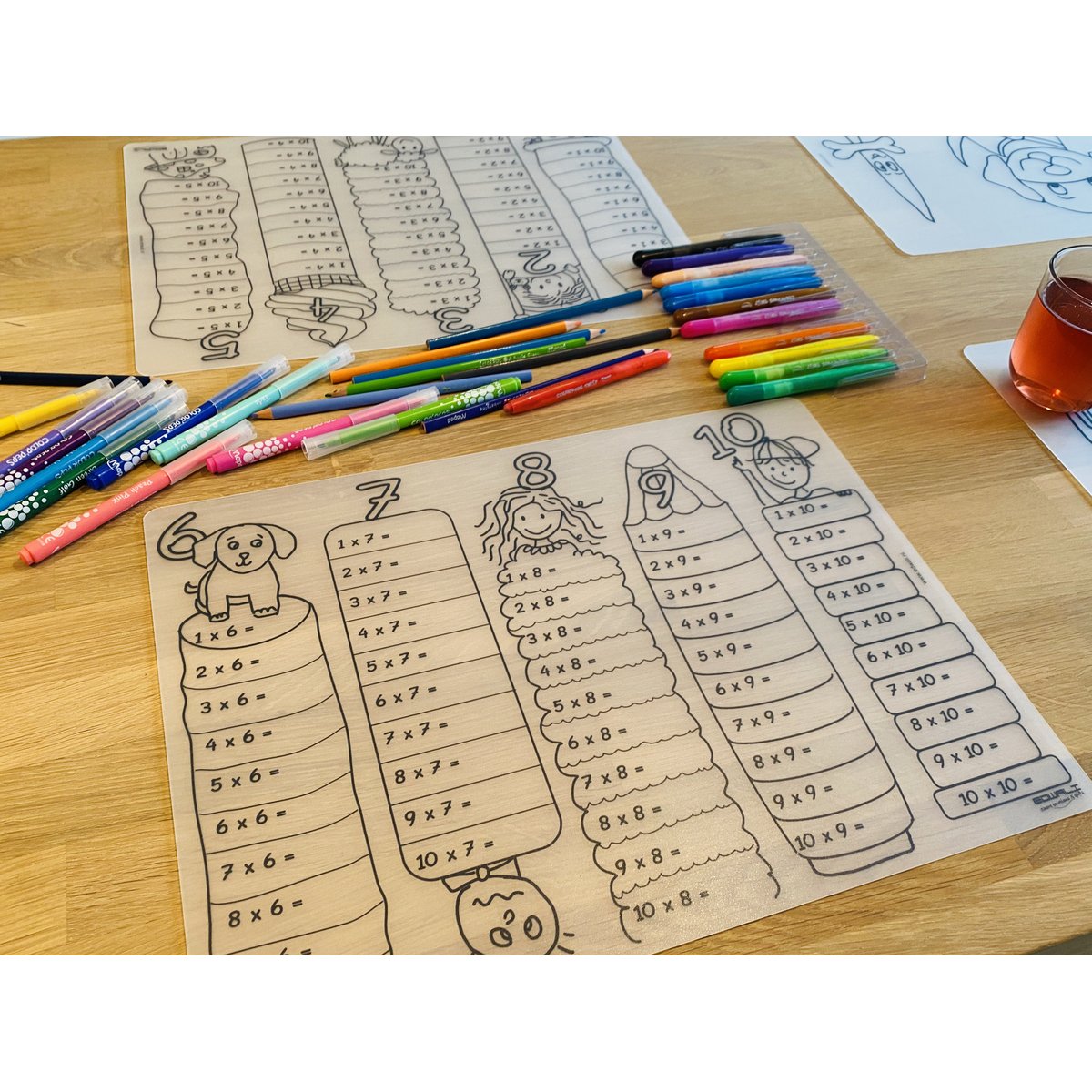 Herkleurbare Placemat