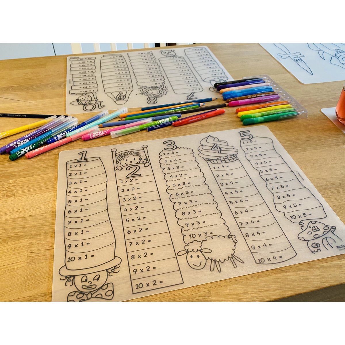 Herkleurbare Placemat