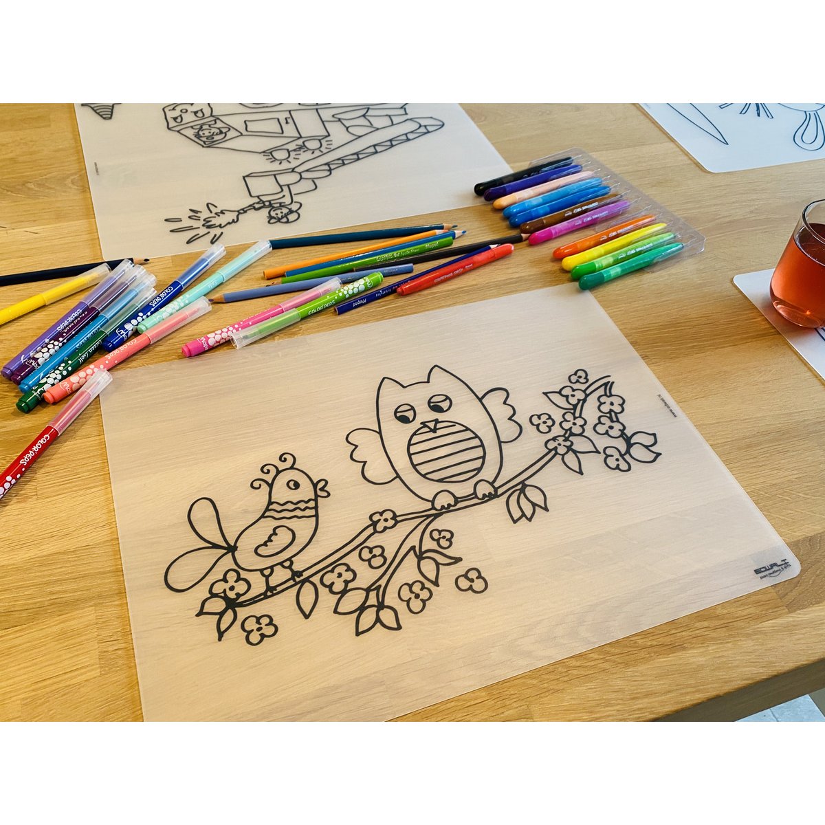 Herkleurbare Placemat