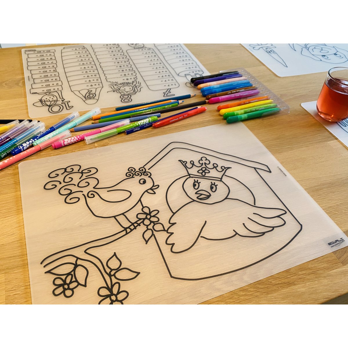 Herkleurbare Placemat
