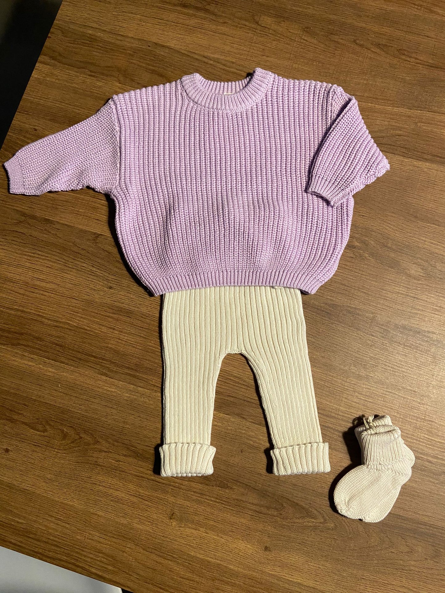 Knitted Sweater - Lila