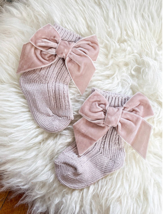 Bow socks (3 kleuren)