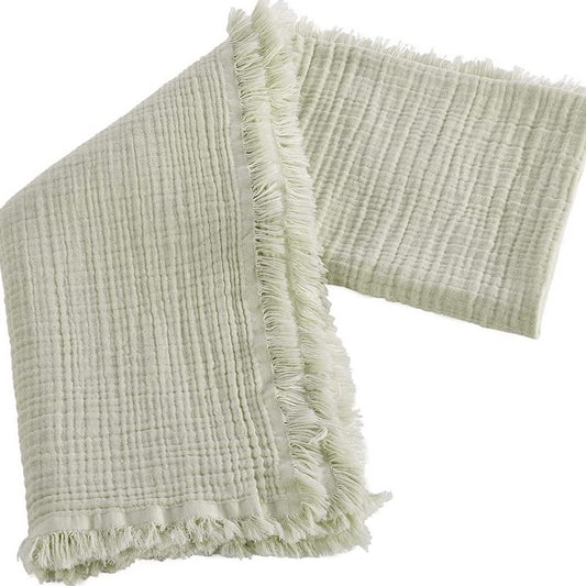 Boho mousseline deken 80 x 80cm (3 kleuren)