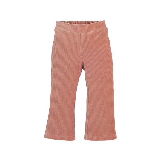 Roze rib broek