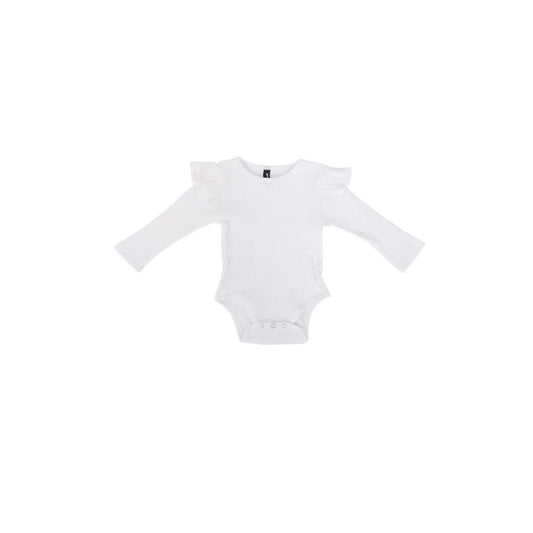 Ruffle Romper - Wit