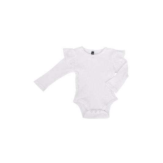 Ruffle Romper - Wit