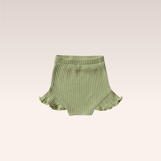 Ruffle Bloomer - Moss