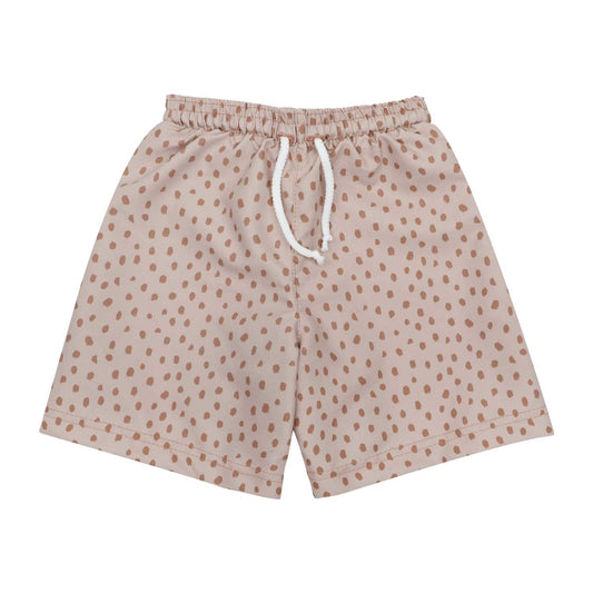 Zwemshort Dots Beige