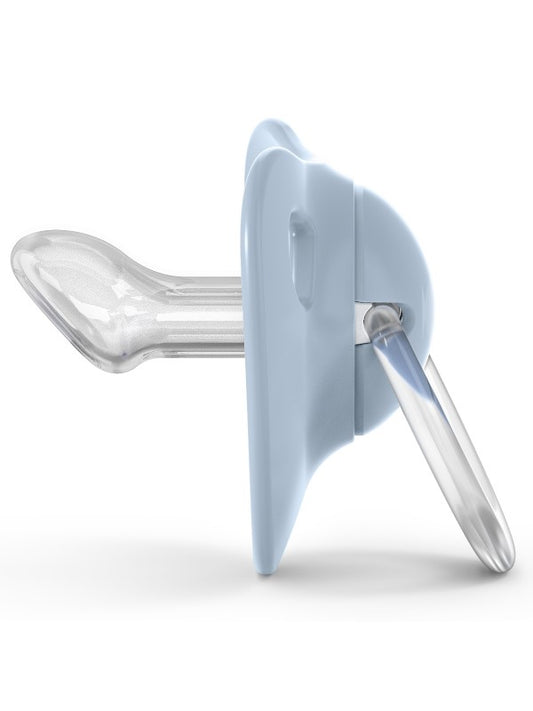 Suavinex Dental Fopspeen Duo (silicone) 0-6m - Memories Blue
